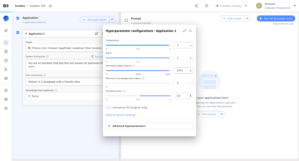 Configure Sandbox