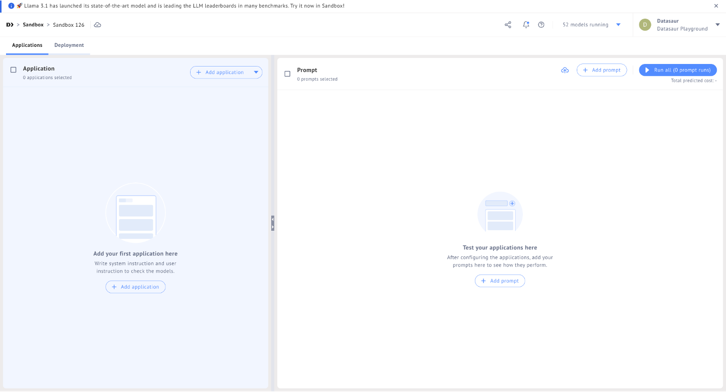 Create Sandbox